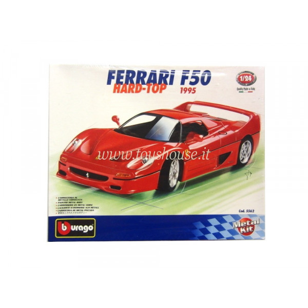 Bburago 1:24 scale item 5562 Bijoux Kit Ferrari F50 Hardtop