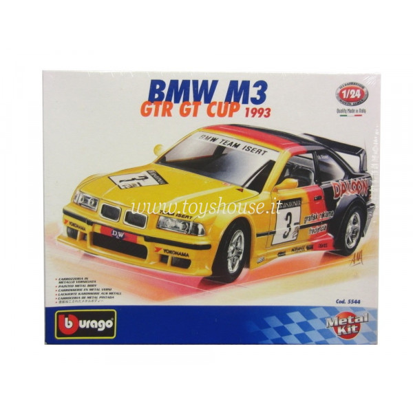 Bburago 1:24 scale item 5544 Bijoux Kit BMW M3 GTR GT Cup