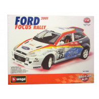 Bburago 1:18 scale item 70328 Kit Collection Ford Focus WRC