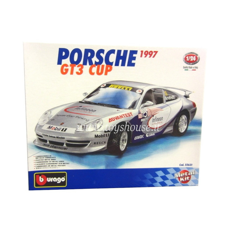 Bburago 1:24 scale item 55631 Bijoux Kit Porsche GT3 Cup