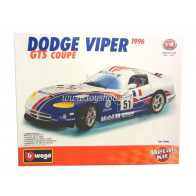 Bburago scala 1:18 articolo 70301 Kit Collection Dodge Viper GTS Coupé