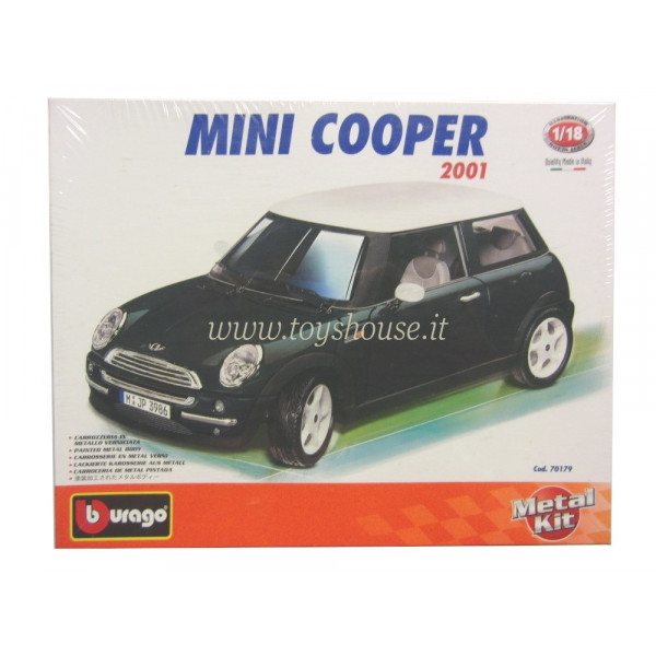 Bburago 1:18 scale item 70179 Kit Collection Mini Cooper