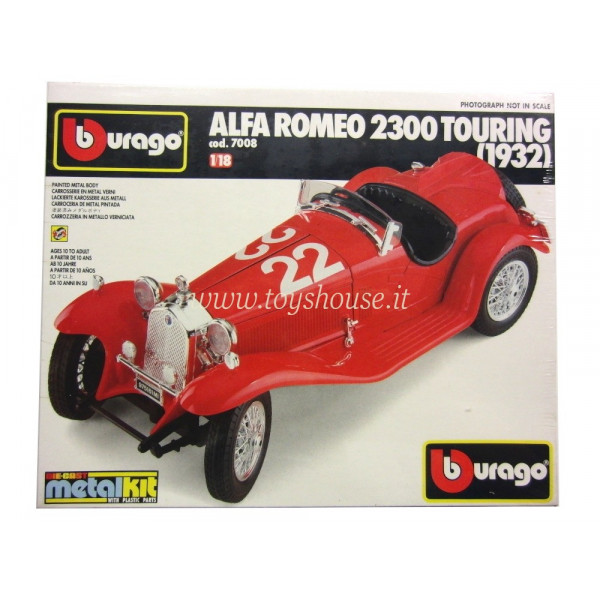 Bburago scala 1:18 articolo 7008 Kit Collection Alfa Romeo 2300 Touring