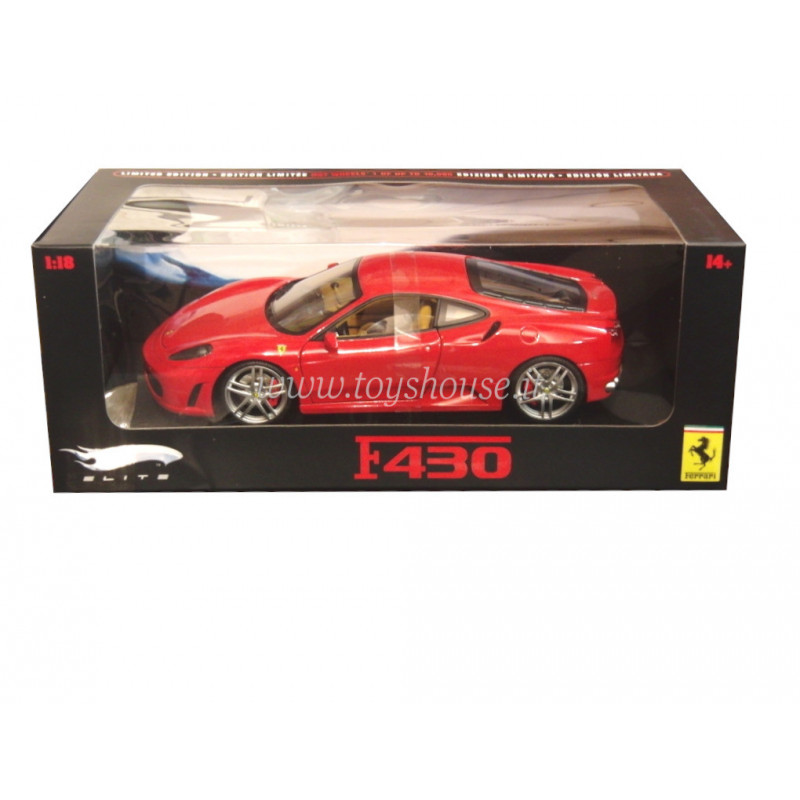 Hot Wheels 1:18 scale item N2050 Elite Ferrari F430 Lim.Ed. 10000 pcs