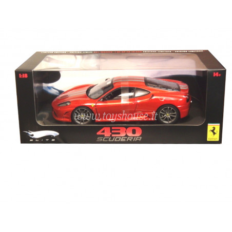 Hot Wheels 1:18 scale item L2973 Elite Ferrari F430 Scuderia Lim.Ed. 1000 pcs