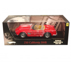 Hot Wheels scala 1:18 articolo P9910 Elite Ferrari 250 California Spider "SWB" Ferris Bueller's Day Off Ed.Lim. 5000 pz