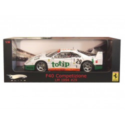 Hot Wheels 1:18 scale item P9921 Elite Ferrari F40 Competizione LM 1994 Totip Lim.Ed. 5000 pcs