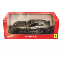 Hot Wheels scala 1:18 articolo W8504 Foundation Ferrari 599XX