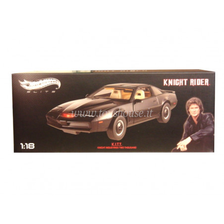 Hot Wheels 1:18 scale item X5469 Elite Pontiac KITT The Knight Rider