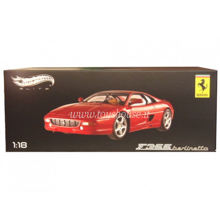 Hot Wheels 1:18 scale item X5477 Elite Ferrari F355 Berlinetta