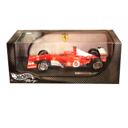 Hot Wheels 1:18 scale item 54626 Racing Ferrari F2002 Schumacher 2002 (No Decals)