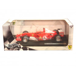 Hot Wheels 1:18 scale item B6200 Racing Ferrari F2004 Schumacher 2004 (No Decals)
