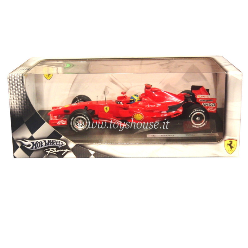 Hot Wheels 1:18 scale item K6630 Racing Ferrari F2007 Massa 2007