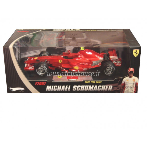 Hot Wheels 1:18 scale item N5423 Racing Ferrari F2007 Schumacher (Test Barcellona) Lim.Ed. 5555 pcs