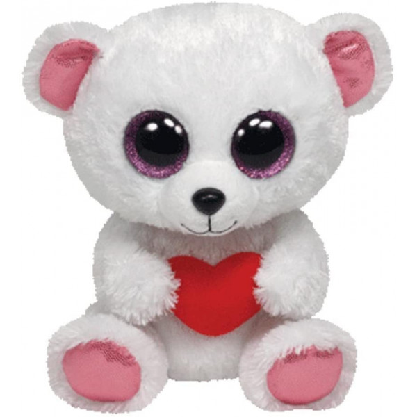 Ty Beanie Boos Sweetly The Valentine's Bear 36103