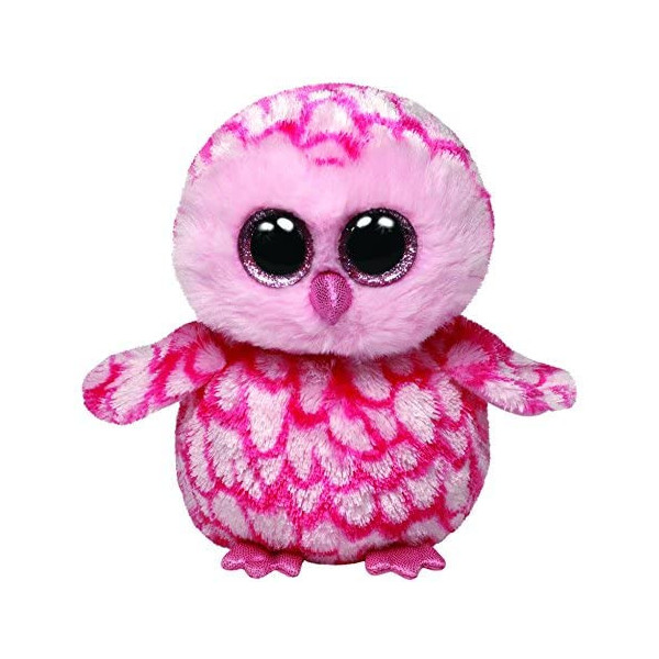 Ty Beanie Boos Pinky The Owl 36094