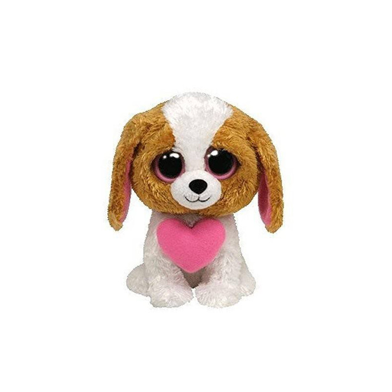 Ty Beanie Boos Cookie The Dog with Heart 36957