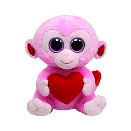 Ty Beanie Boos Julep The Monkey with Heart 36956