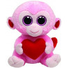 Ty Beanie Boos Julep The Monkey with Heart 36956