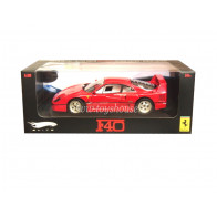 Hot Wheels 1:18 scale item J2925 Elite Ferrari F40 Limited Edition