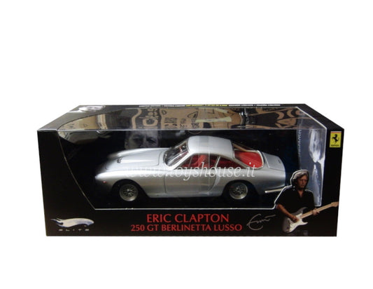 Hot Wheels scala 1:18 articolo T6254 Elite Ferrari 250 GT Berlinetta Lusso Eric Clapton Ed.Lim. 5000 pz