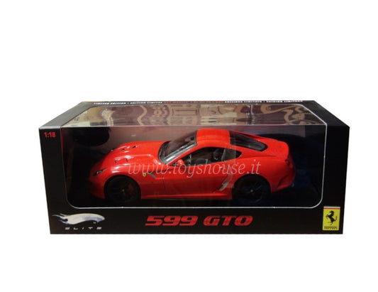 Hot Wheels 1:18 scale item T6927 Elite Ferrari 599 GTO Limited Edition 5000 pcs