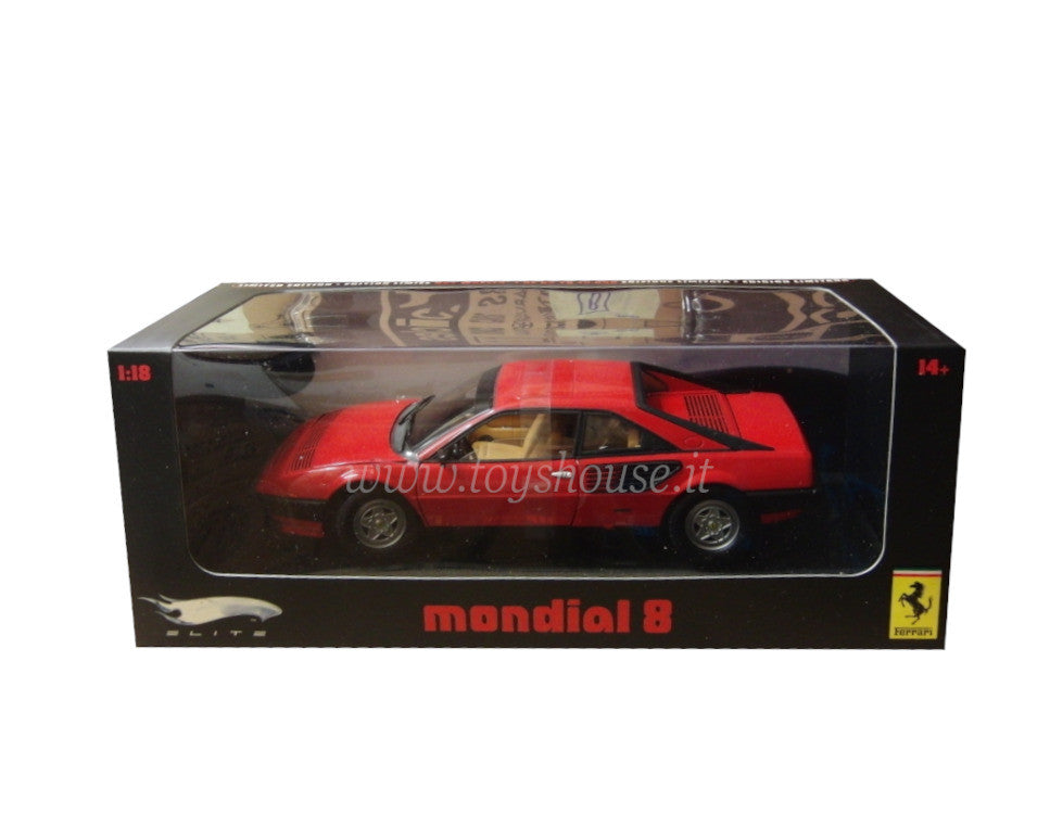 Hot Wheels 1:18 scale item L2987 Elite Ferrari Mondial 8 Limited Edition 10000 pcs