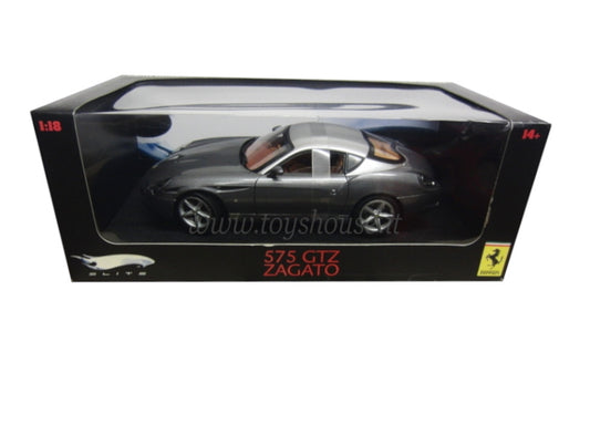 Hot Wheels 1:18 scale item L2961 Elite Ferrari 575 GT Zagato Limited Edition 10000 pcs