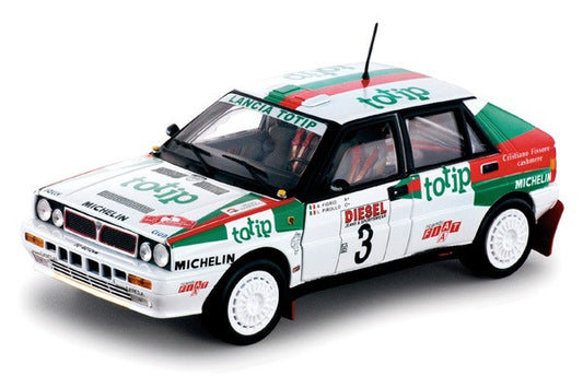 Sun Star 1:18 scale item 3114 Classic Rally Collectibles Lancia Delta HF Integrale 8V Rally Sanremo 1989