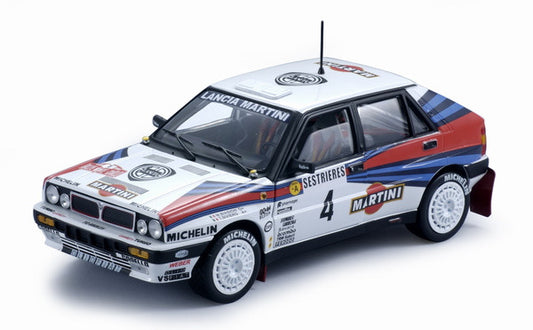 Sun Star 1:18 scale item 3111 Classic Rally Collectibles Lancia Delta HF Integrale 8V Rally Monte Carlo 1991