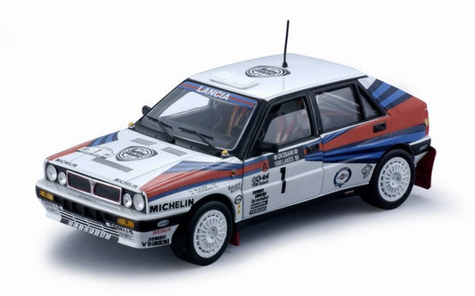 Sun Star 1:18 scale item 3109 Classic Rally Collectibles Lancia Delta HF Integrale 8V 1000 Lakes Rally 1988