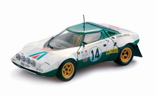 Sun Star 1:18 scale item 4501 Classic Rally Collectibles Lancia Stratos HF Rally Monte Carlo 1975