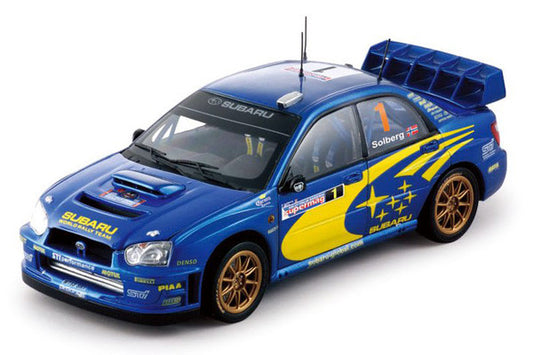 Sun Star 1:18 scale item 4372 Classic Rally Collectibles Subaru Impreza Rally Sardinia 2004