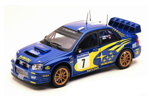 Sun Star 1:18 Scale Item 4366 Classic Rally Collectibles Subaru Impreza Rallye Tour de Corse 2003