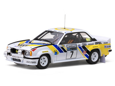 Sun Star 1:18 scale item 5352 Classic Rally Collectibles Opel Ascona 400 Rally RAC Lombardy 1980