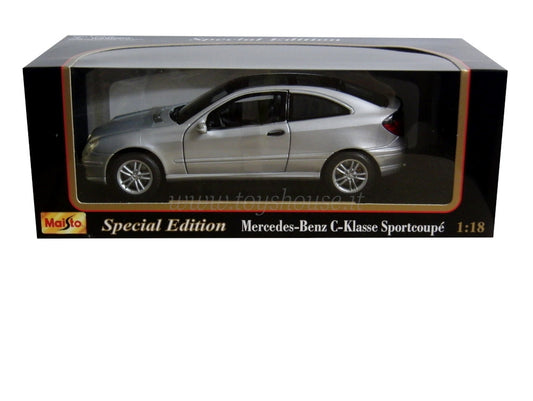 Maisto 1:18 scale item 31614 Special Edition Collection Mercedes Benz Class C Sportcoupe'
