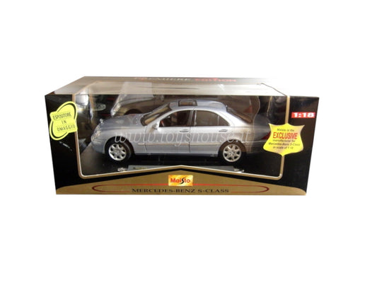 Maisto 1:18 scale item 36855 Premiere Edition Collection Mercedes Benz S Class