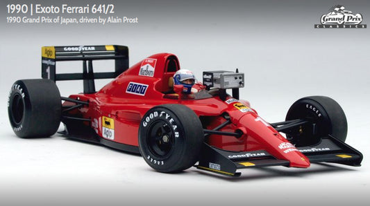 Exoto 1:18 scale item GPC97103 Grand Prix Classics Collection Ferrari 641/2 - Alain Prost