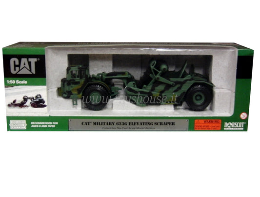 Norscot CAT scala 1:50 articolo 55112 CAT 623G Military Elevating Scraper