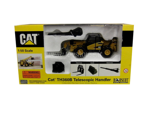 Norscot CAT scala 1:50 articolo 55113 CAT TH360B Telescopic Handler