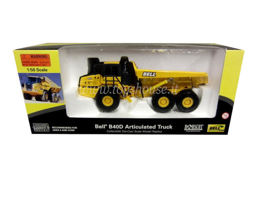 Norscot CAT scala 1:50 articolo 57502 BELL B40D Articulated Truck