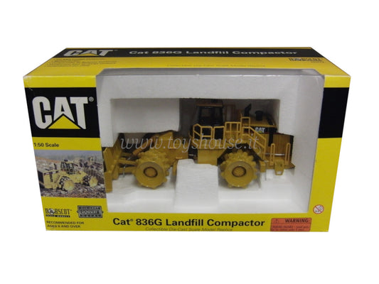 Norscot CAT scala 1:50 articolo 55074 CAT 836G Landfill Compactor