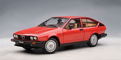 AUTOart scale 1:18 item 70146 Millennium Collection Alfa Romeo "Alfetta" GTV 2.0 1980