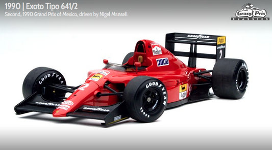 Exoto scala 1:18 articolo GPC97100 Grand Prix Classics Collection Ferrari 641/2 - Nigel Mansell