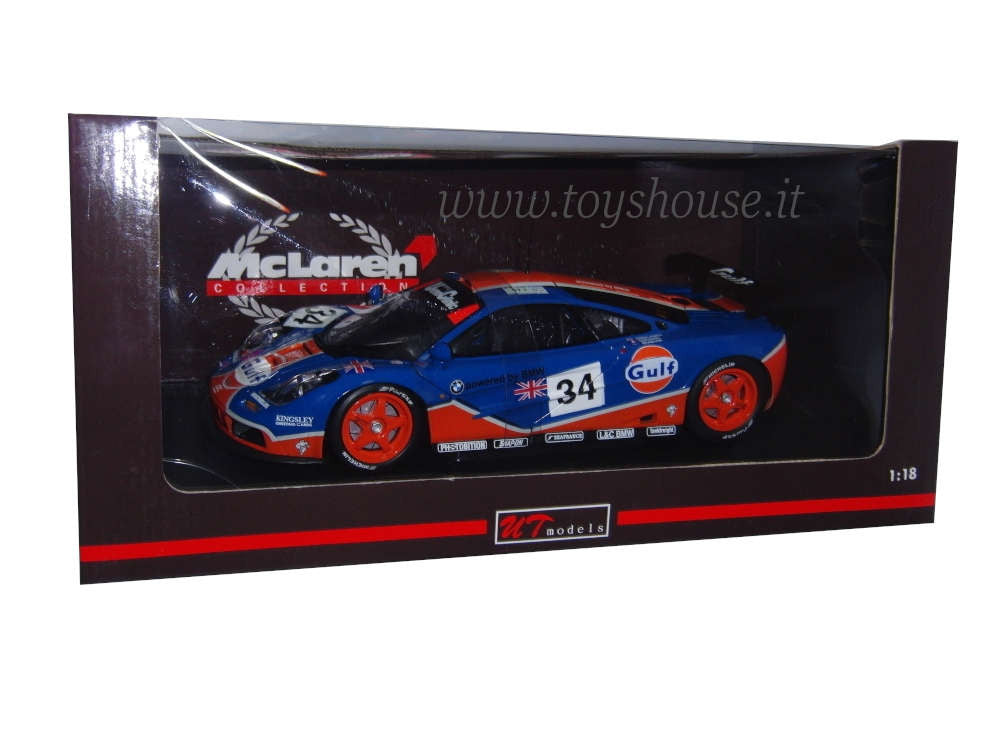 UT Models 1:18 scale item 39621 McLaren F1 GTR Le Mans - Jones