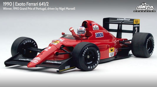 Exoto scala 1:18 articolo GPC97102 Grand Prix Classics Collection Ferrari 641/2 - Nigel Mansell