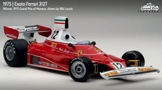 Exoto scala 1:18 articolo GPC97050 Grand Prix Classics Collection Ferrari 312T - Niki Lauda