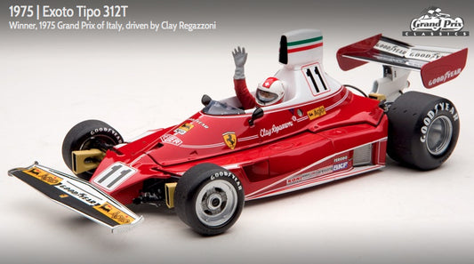 Exoto scala 1:18 articolo GPC97051 Grand Prix Classics Collection Ferrari 312T - Clay Regazzoni