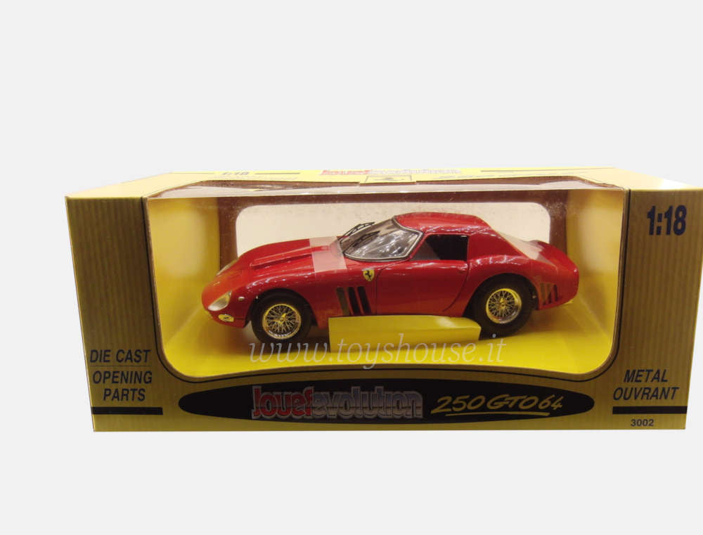 Jouef Evolution 1:18 scale item 3002 Ferrari 250 GTO 64