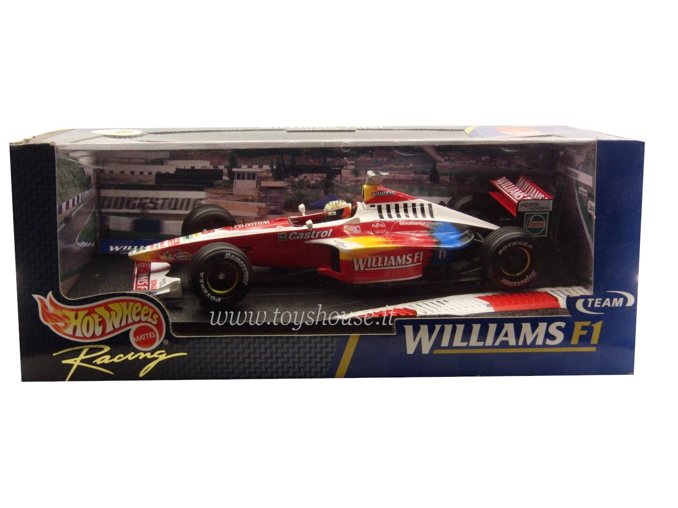 Hot Wheels scala 1:18 articolo 24622 Racing Williams-BMW FW21 R.Schumacher 1999